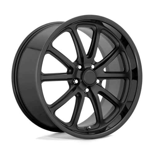 US Mag 1PC U123 RAMBLER - Gloss Black Matte Black alloy wheel