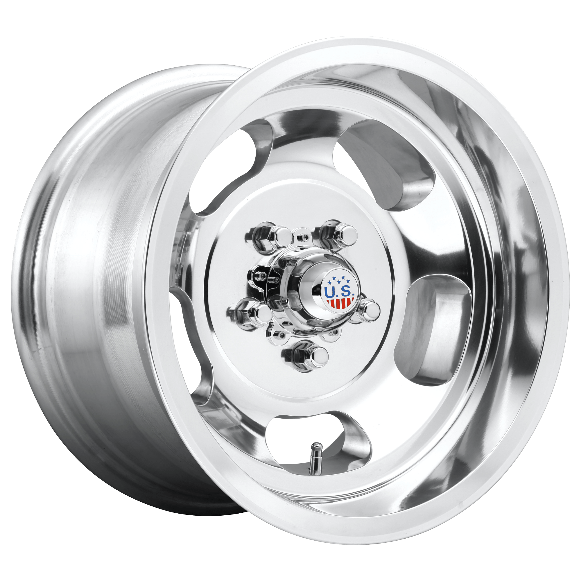 US Mag 1PC U101 INDY High Luster Polished Alloy Wheels