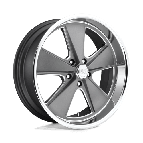 US Mag 1PC U120 ROADSTER - Matte Gun Metal Machined alloy wheel