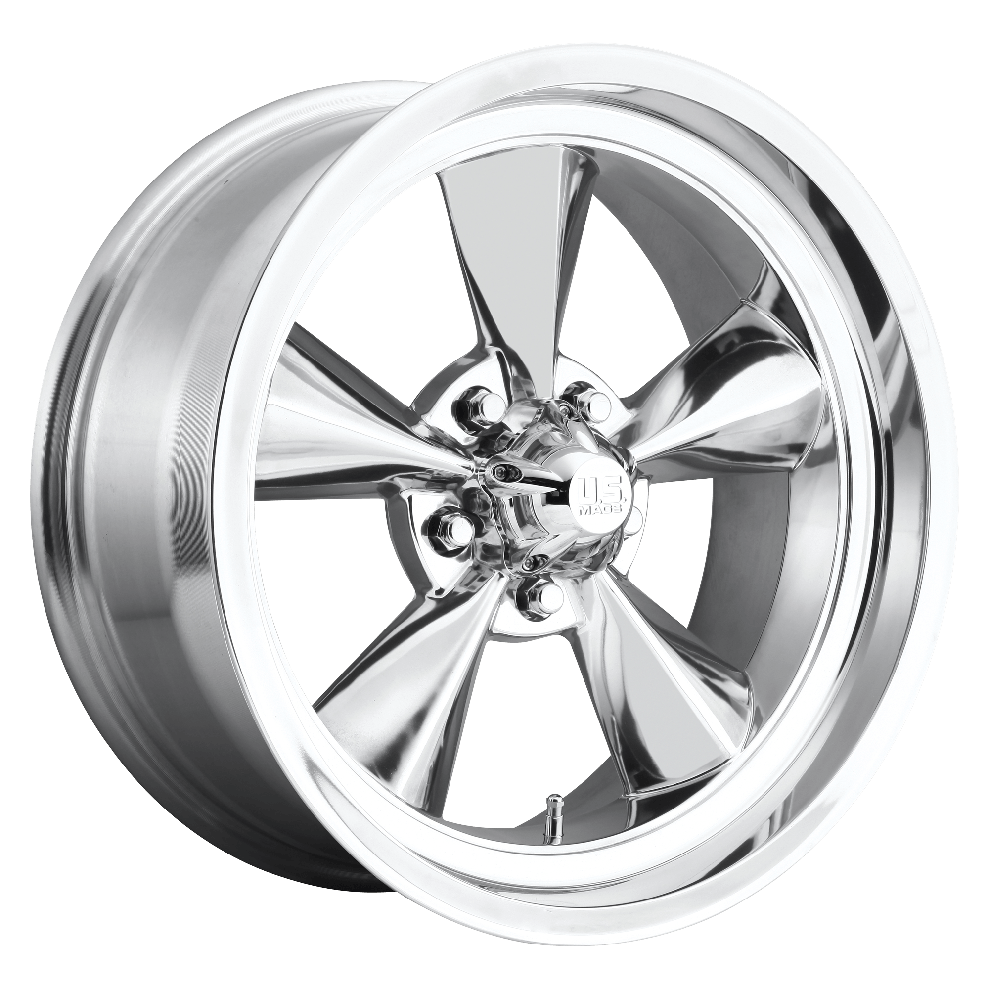 US Mag 1PC U108 STANDARD High Luster Polished Alloy Wheels