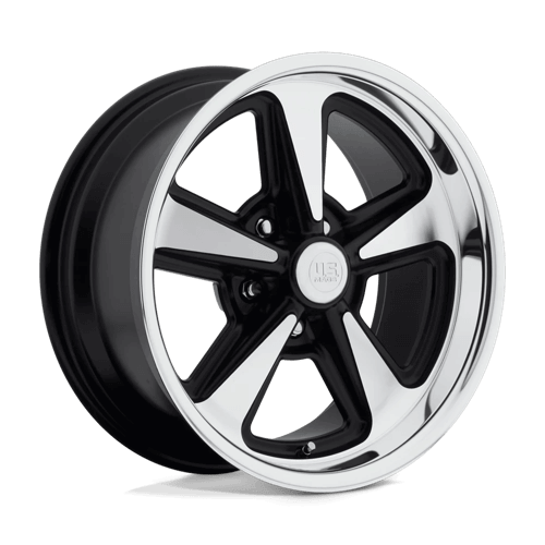 US Mag 1PC U109 BANDIT - Matte Black Machined alloy wheel