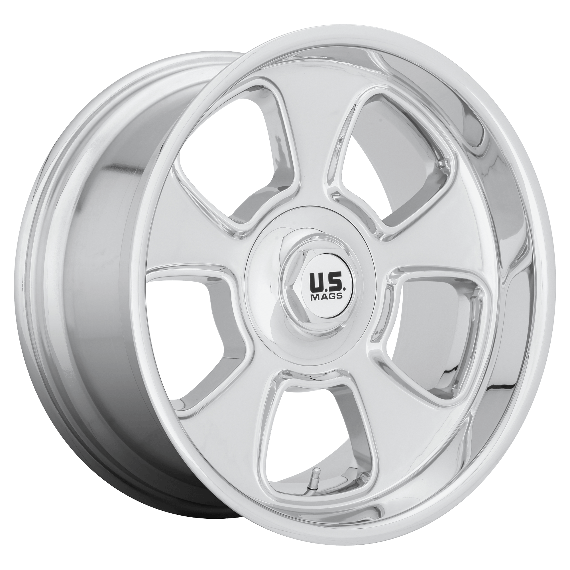 US Mag 1PC U126 BOULEVARD Chrome Alloy Wheels