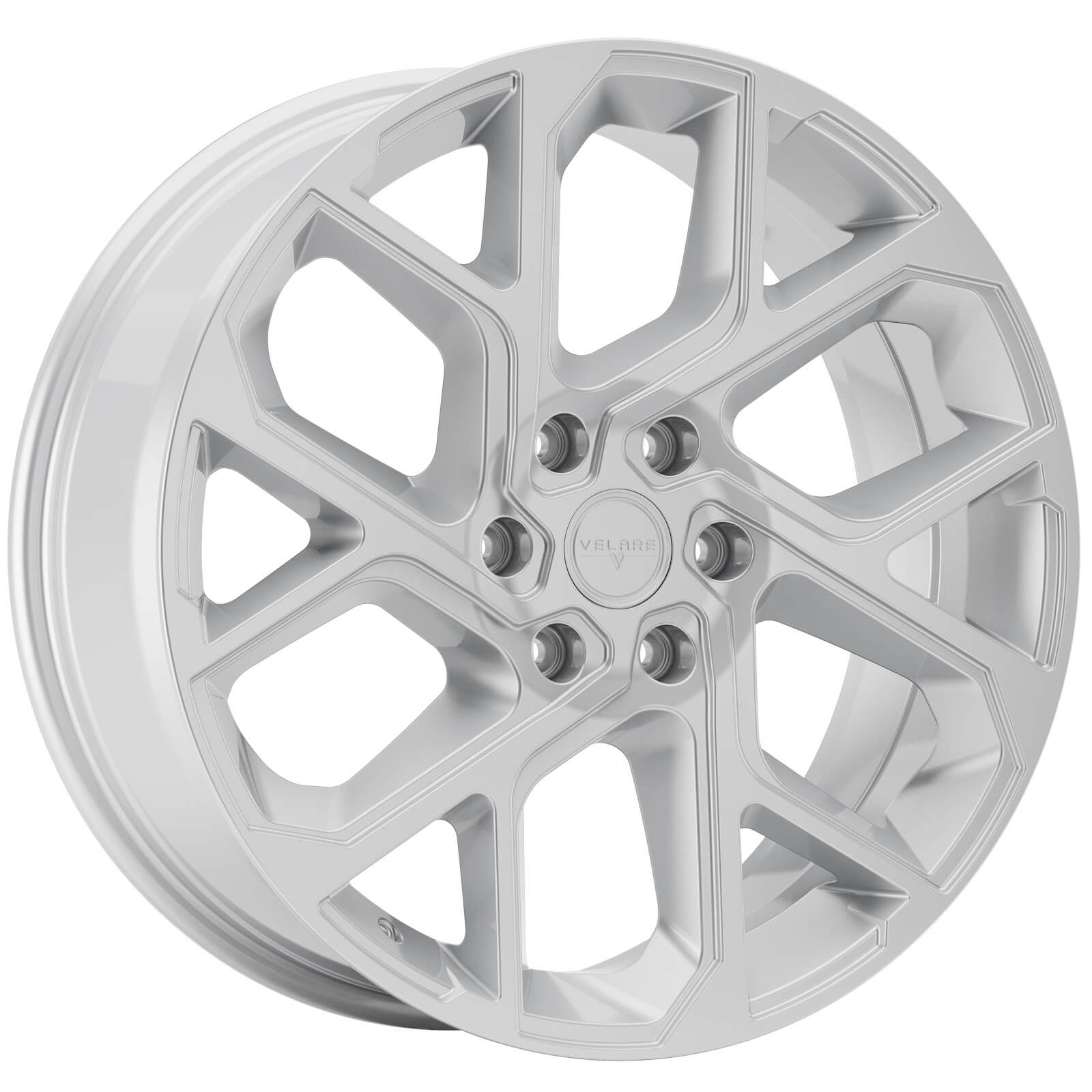 VELARE VLR-6S Iridium Silver Alloy Wheels