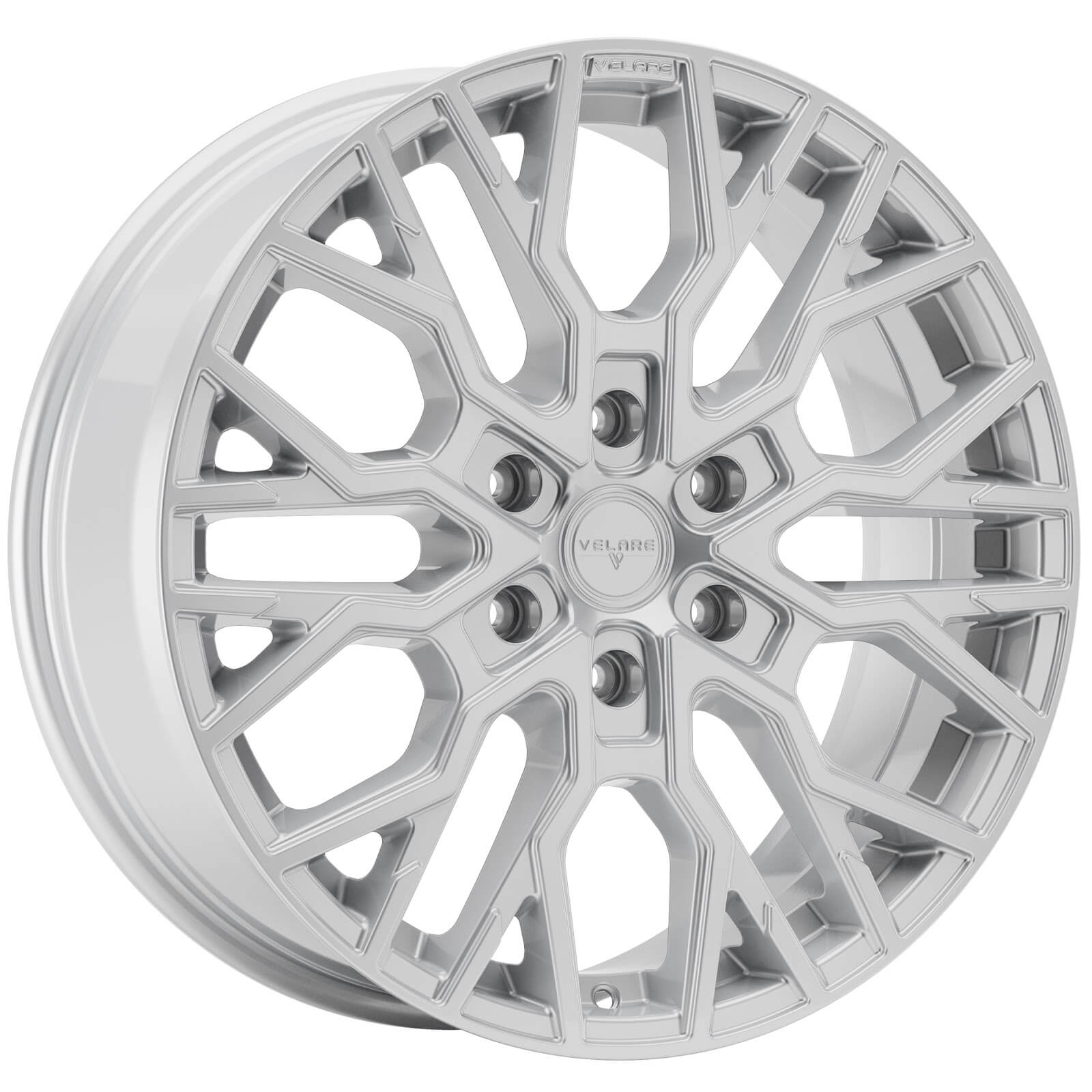 VELARE VLR-6T Iridium Silver Alloy Wheels