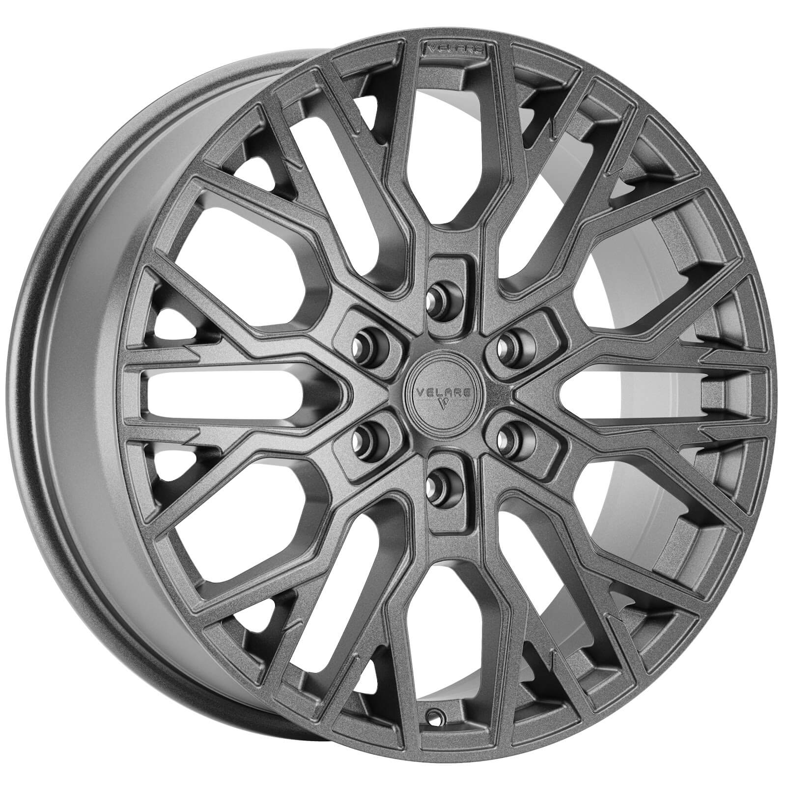 VELARE VLR-6T Matt Graphite Alloy Wheels
