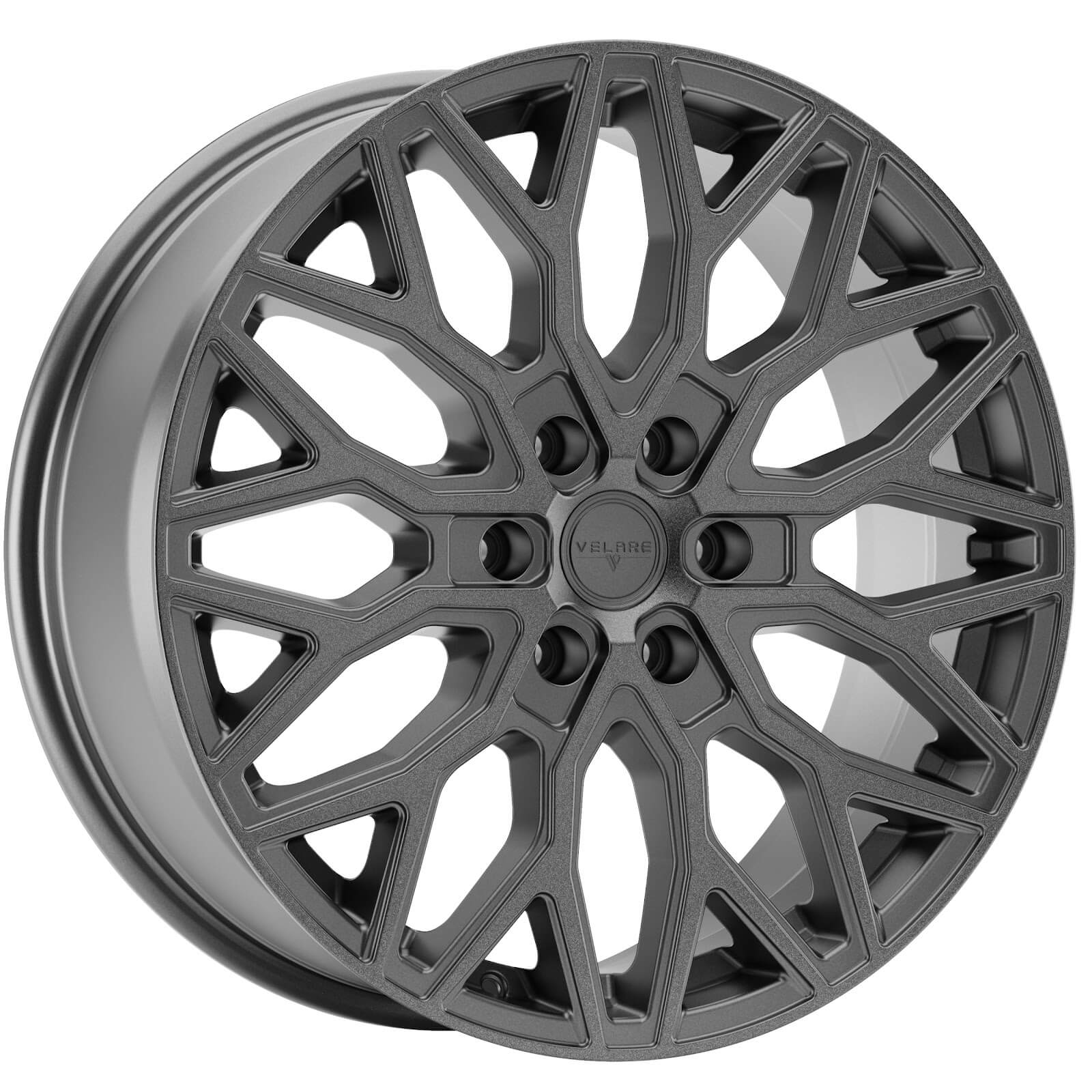 VELARE VLR-6V Matt Graphite Alloy Wheels