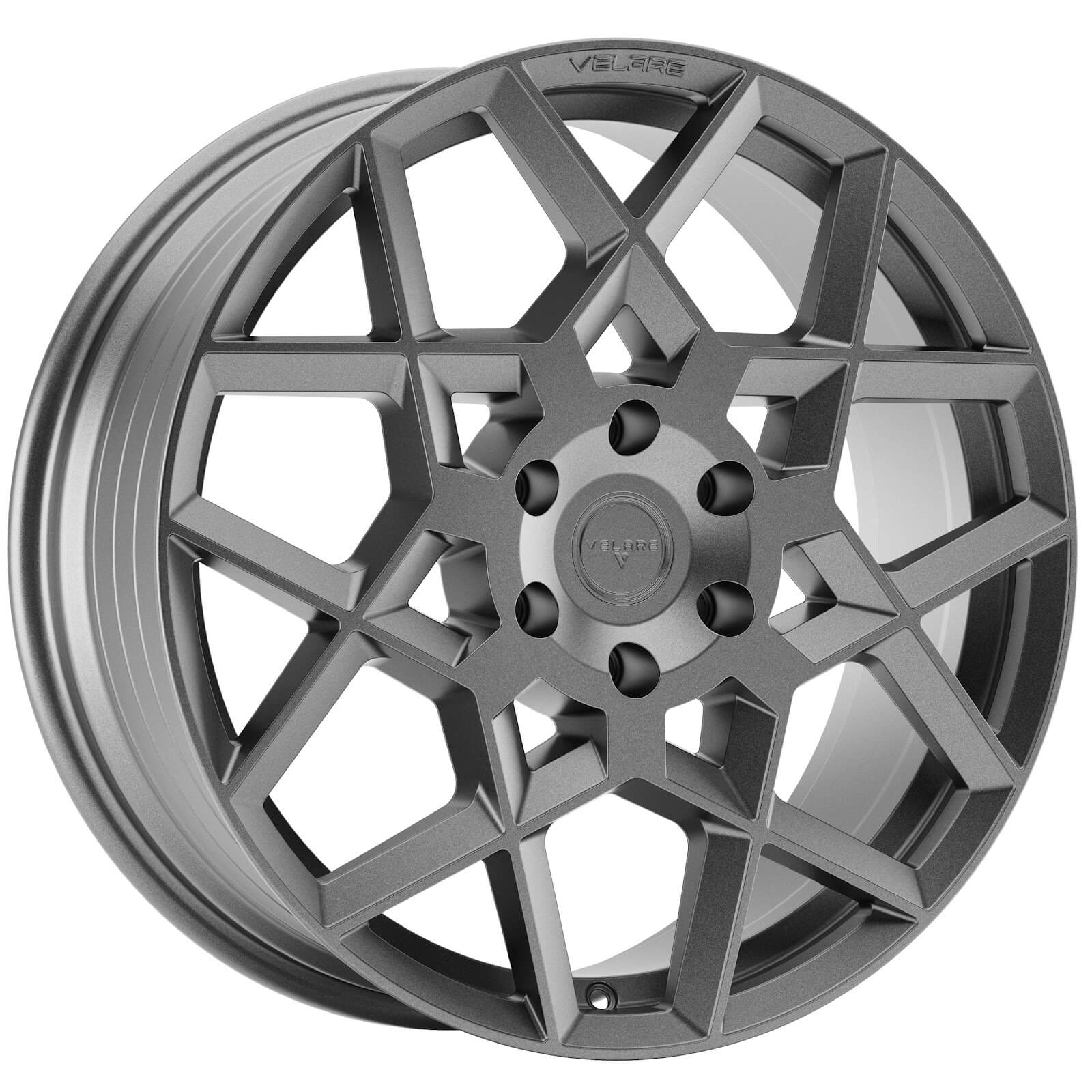 VELARE VLR-6X Matt Graphite Alloy Wheels