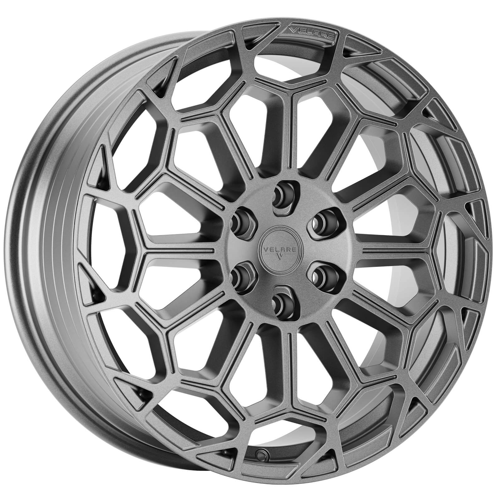 VELARE VLR-6R Matt Graphite Alloy Wheels
