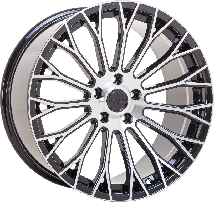 VELARE VLR12 - Diamond Black Machined Face alloy wheel