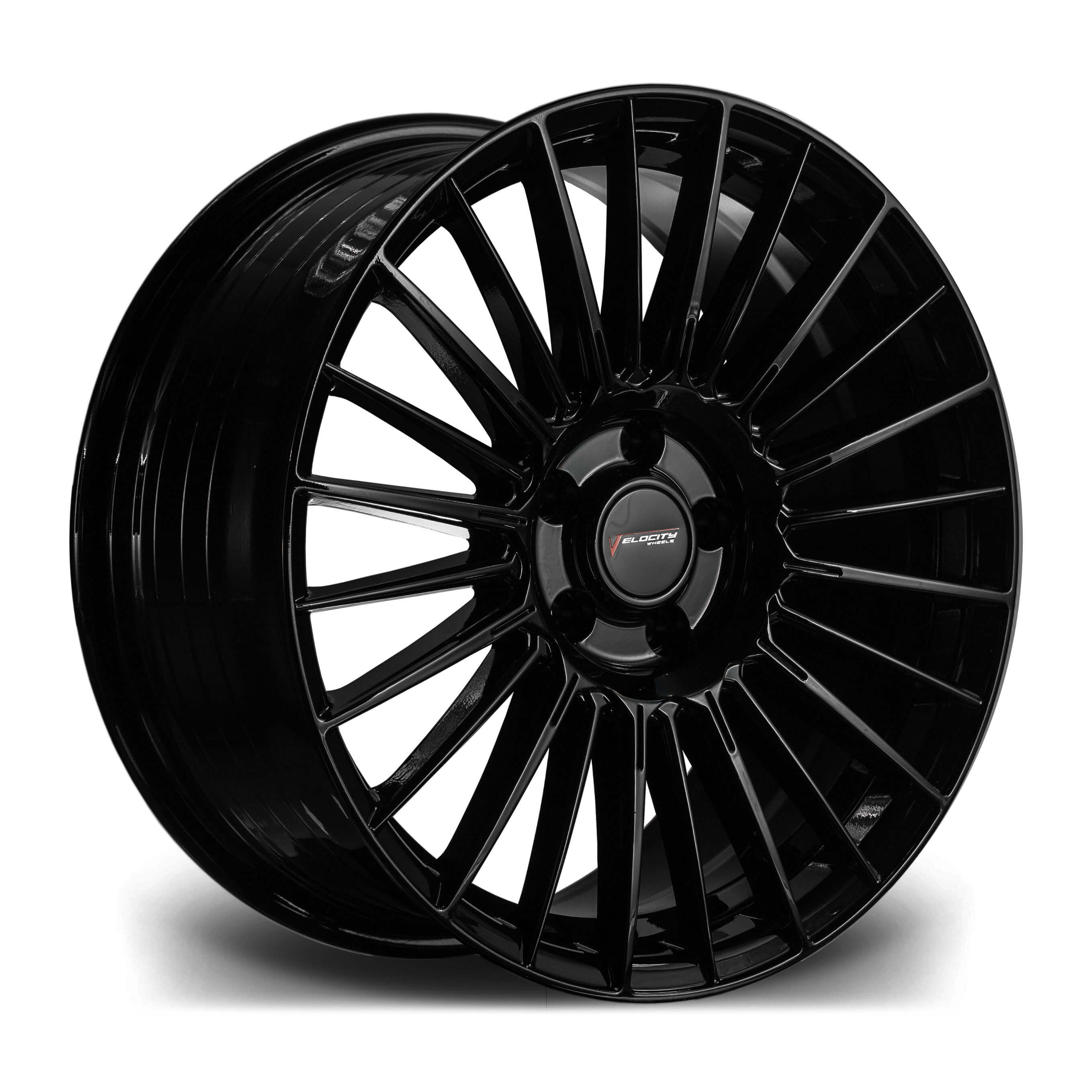 Velocity VC2 Gloss Black Alloy Wheels