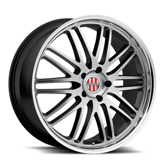 VICTOR EQUIPMENT LEMANS - Hyper Silver W/mirror Cut Lip alloy wheel