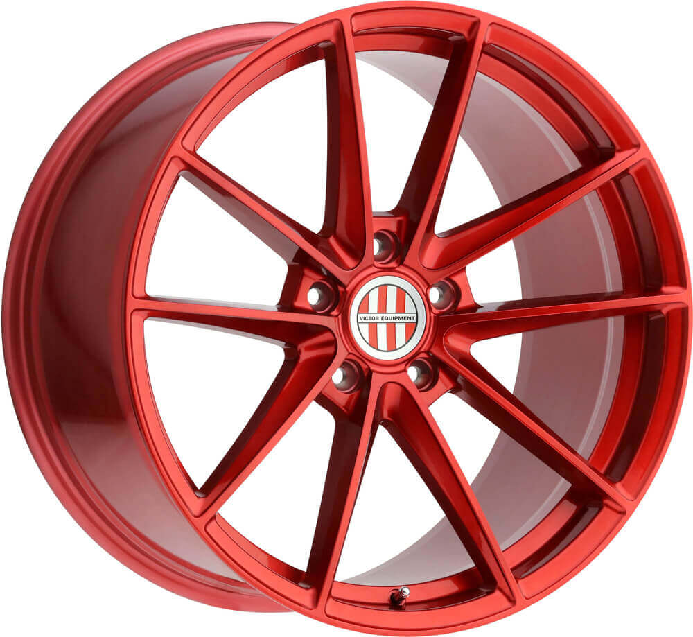 VICTOR EQUIPMENT ZUFFEN - Candy Red alloy wheel