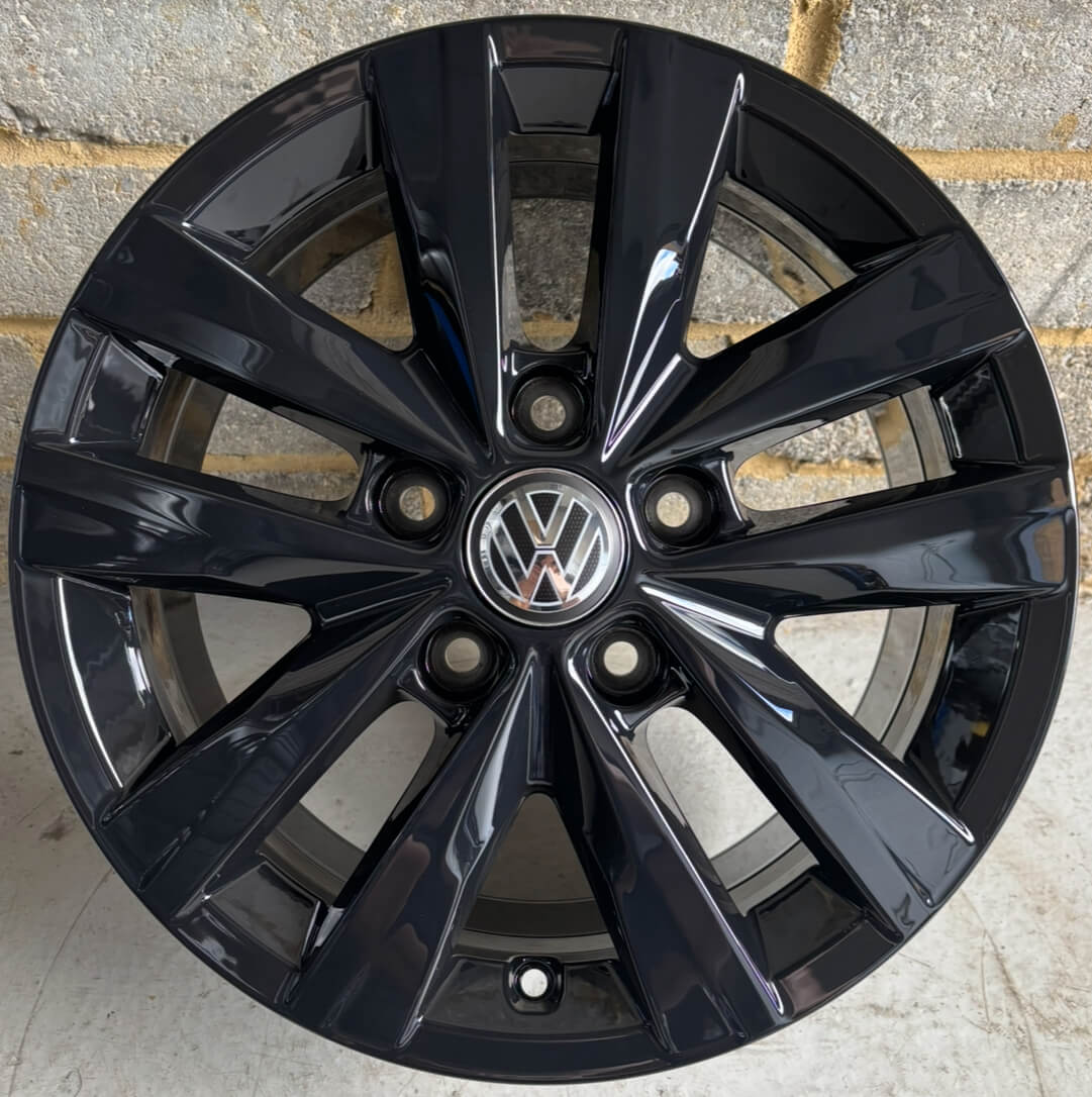 VW OEM Clayton - Gloss Black alloy wheel