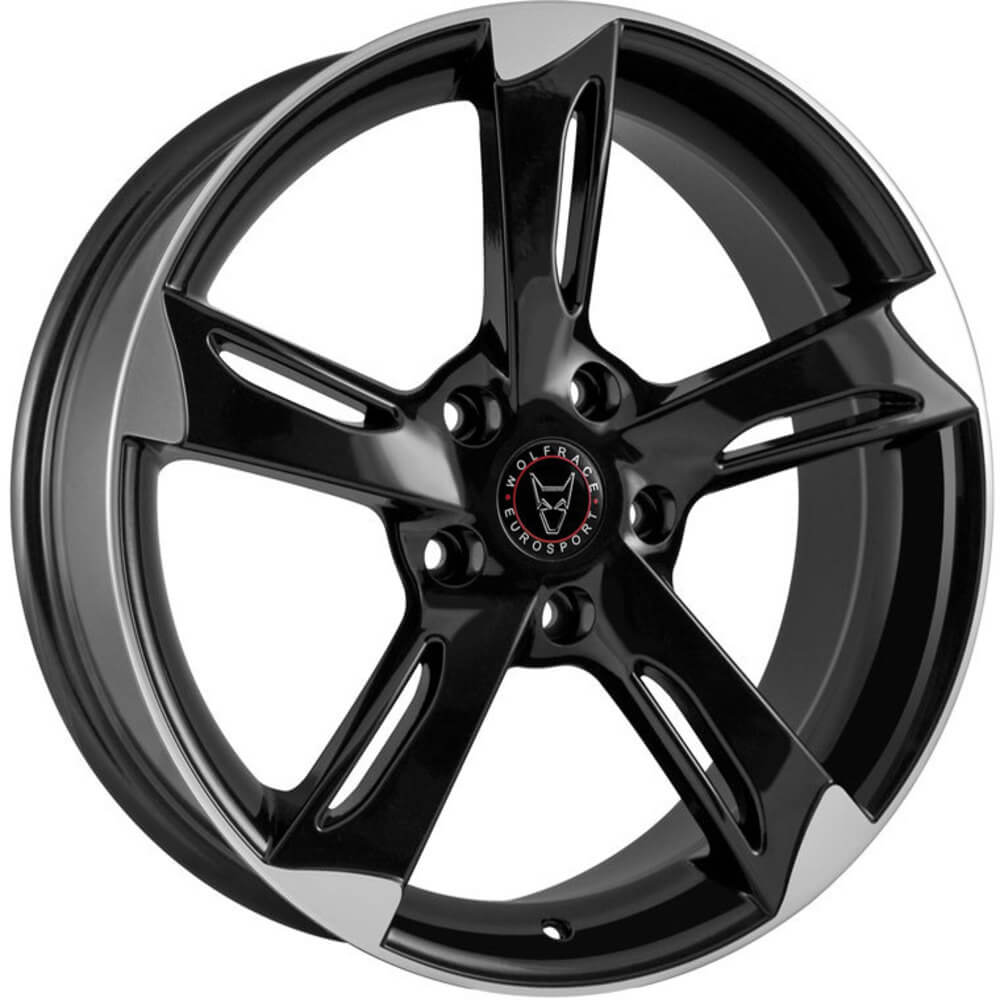 Wolfhart Genesis - Gloss Black Polished alloy wheel
