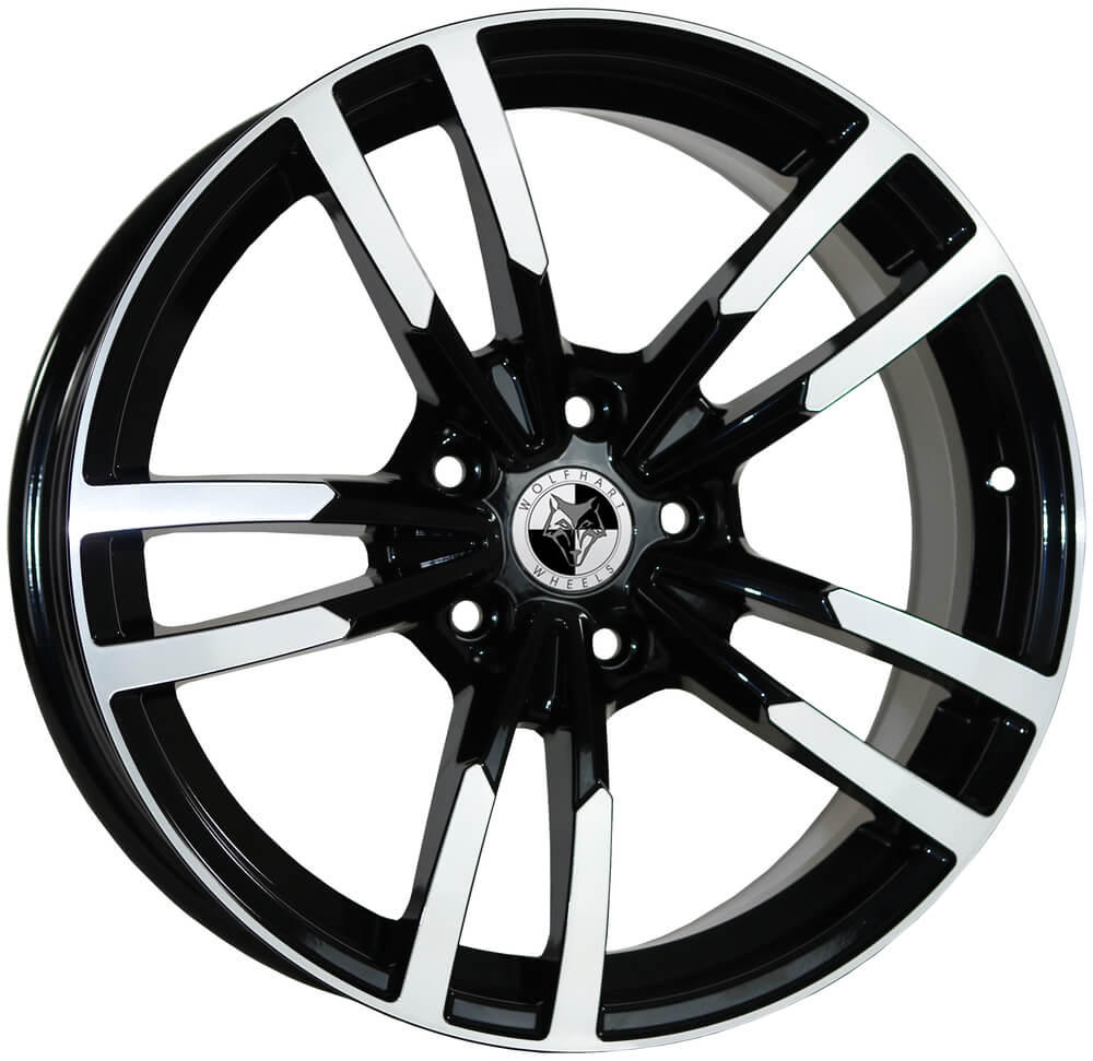Wolfhart Primus - Gloss Black / Polished alloy wheel