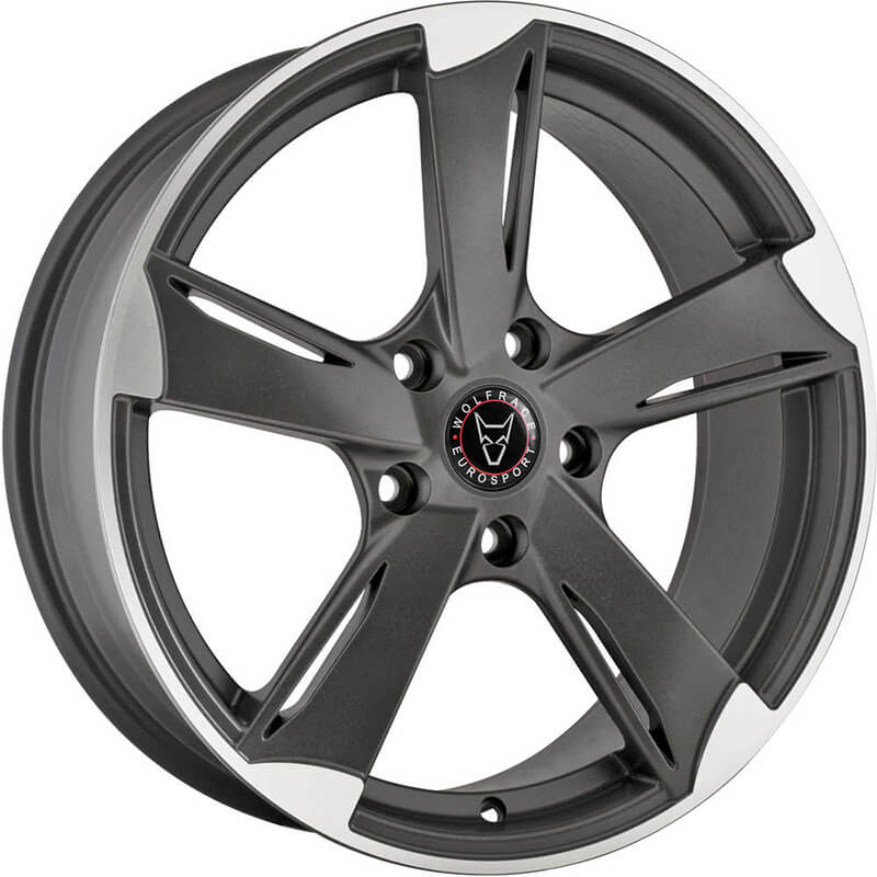 Wolfhart Genesis - Gunmetal Polished alloy wheel