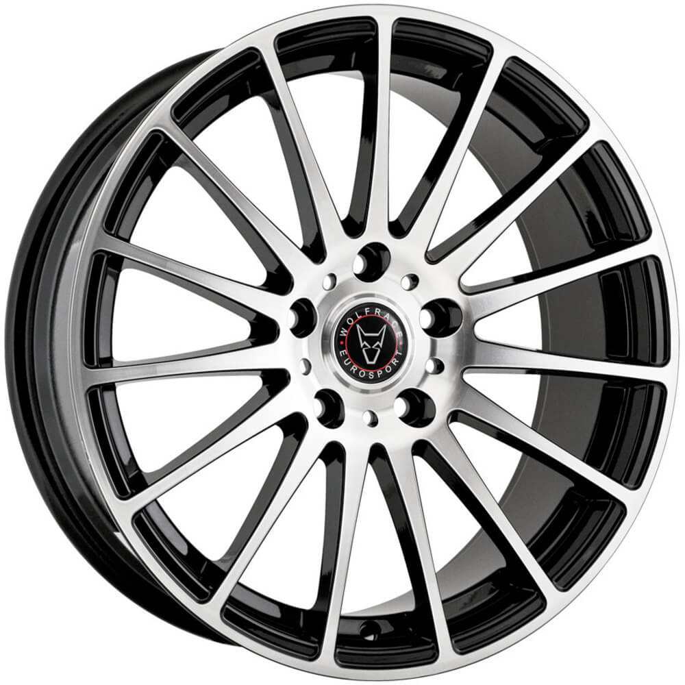 Wolfhart Turismo - Gloss Black Polished alloy wheel