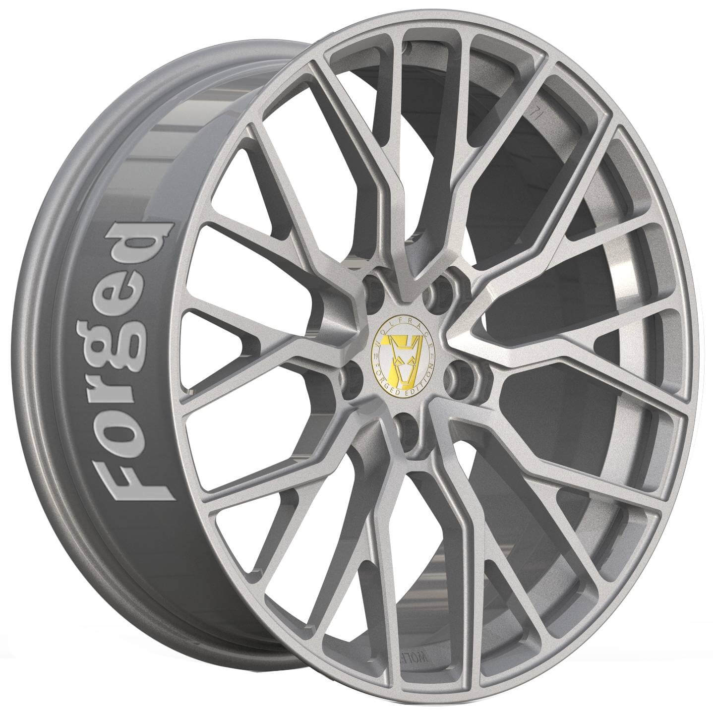Wolfrace 71 Forged Edition Munich GTR Forged - Urban Chrome Polished alloy wheel
