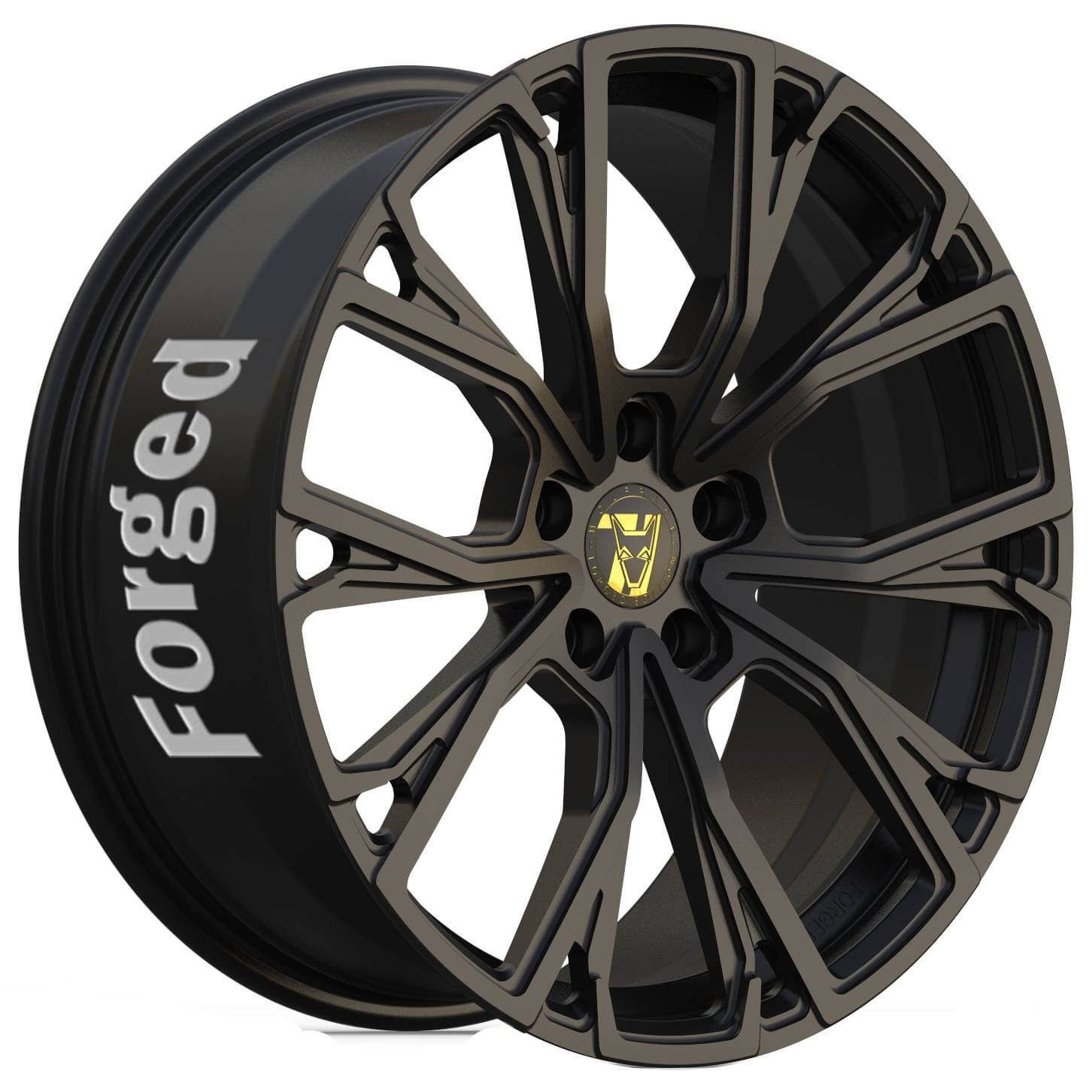 Wolfrace 71 Forged Edition Matrix Forged - Satin Raven Black alloy wheel
