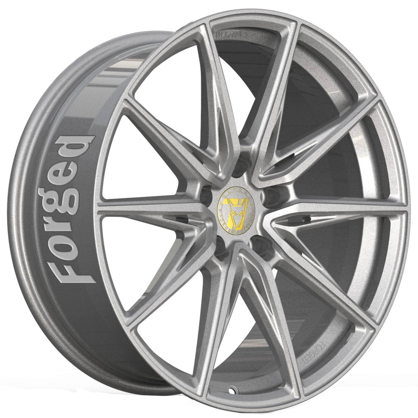 Wolfrace 71 Forged Edition Urban Racer Forged - Urban Chrome Polished alloy wheel