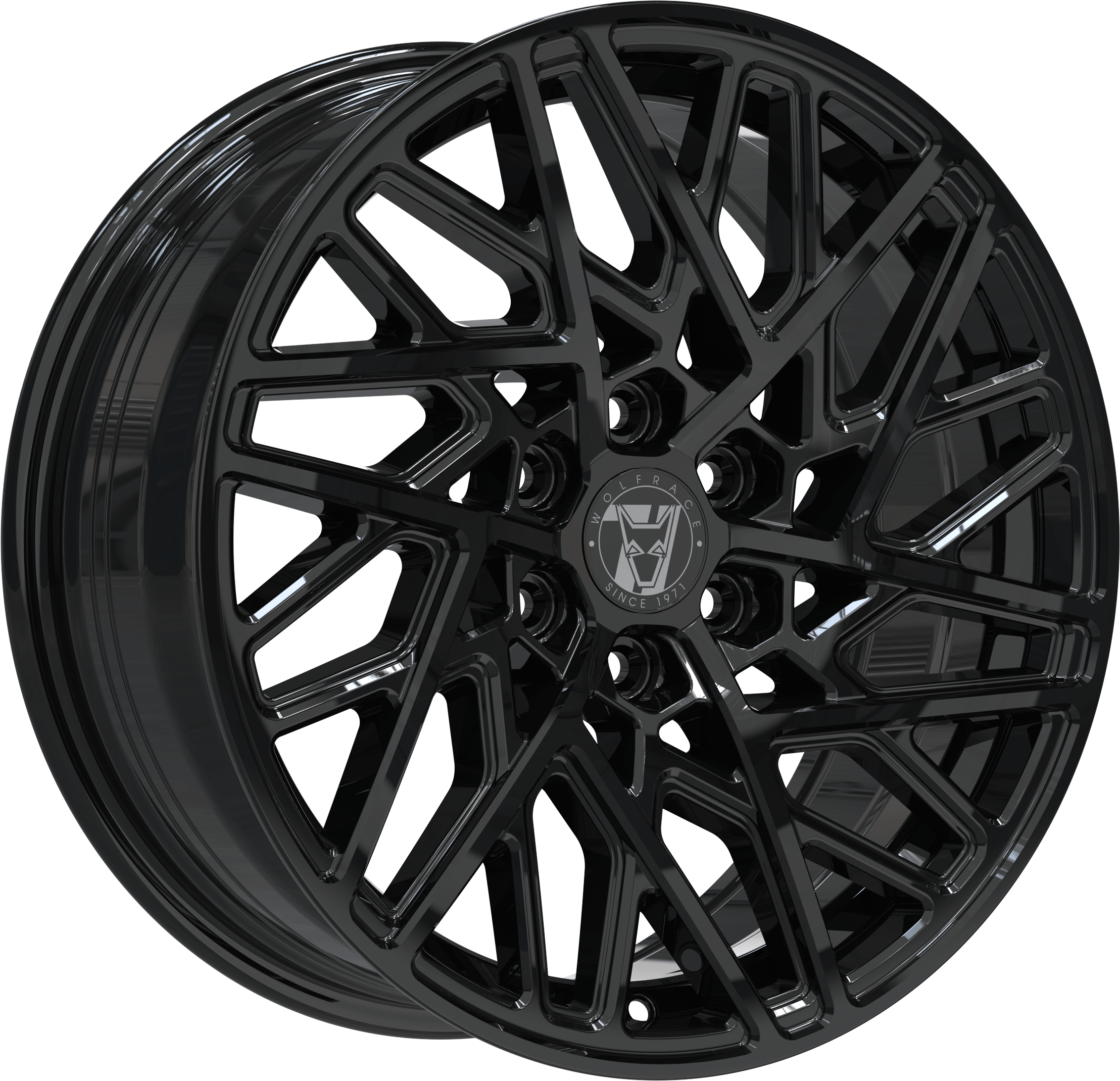 Wolfrace 71 Sonic GT6 Gloss Raven Black Wolfrace