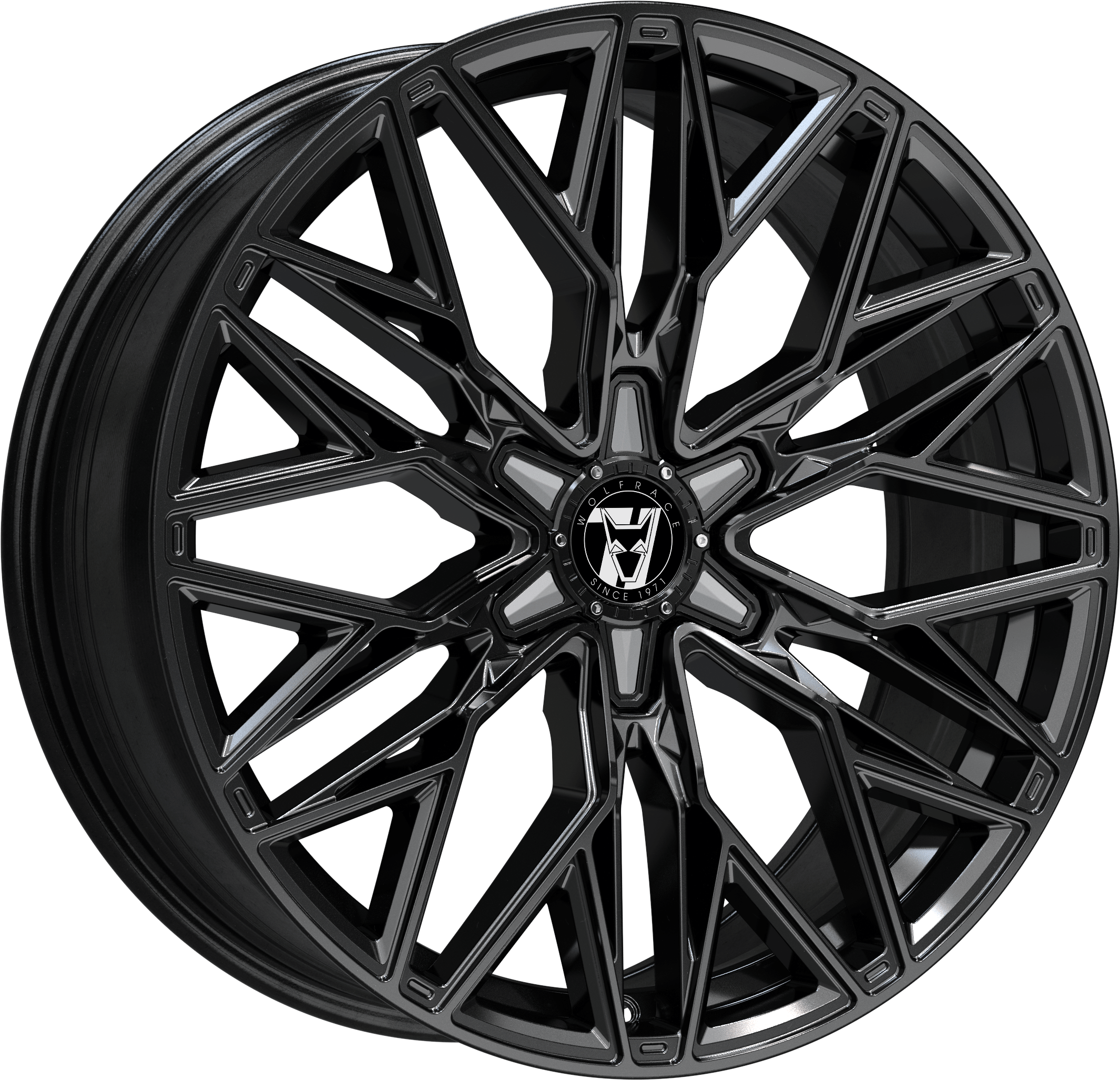 Wolfrace 71 Wolfsburg GT6 Gloss Raven Black Wolfrace