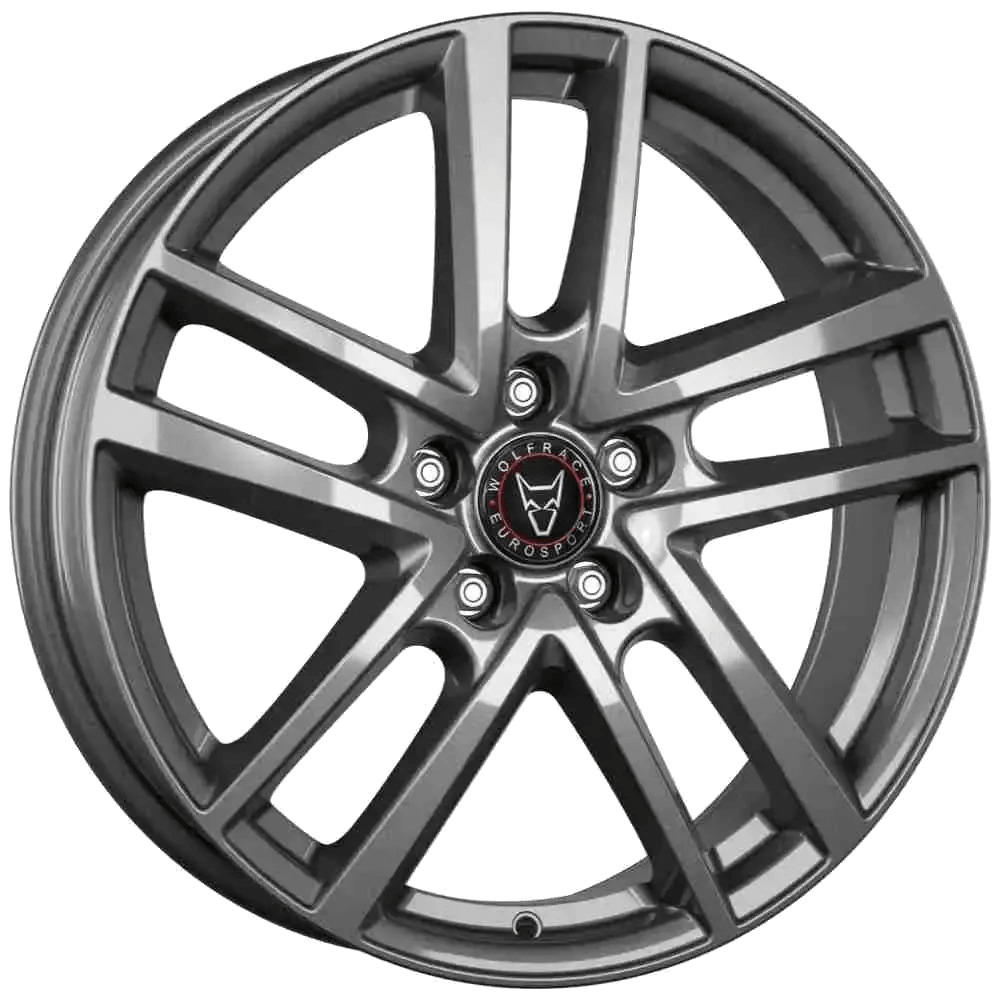 Wolfrace Eurosport Tuv Astorga Alloy Wheel 17" x 7" ET41 Grey