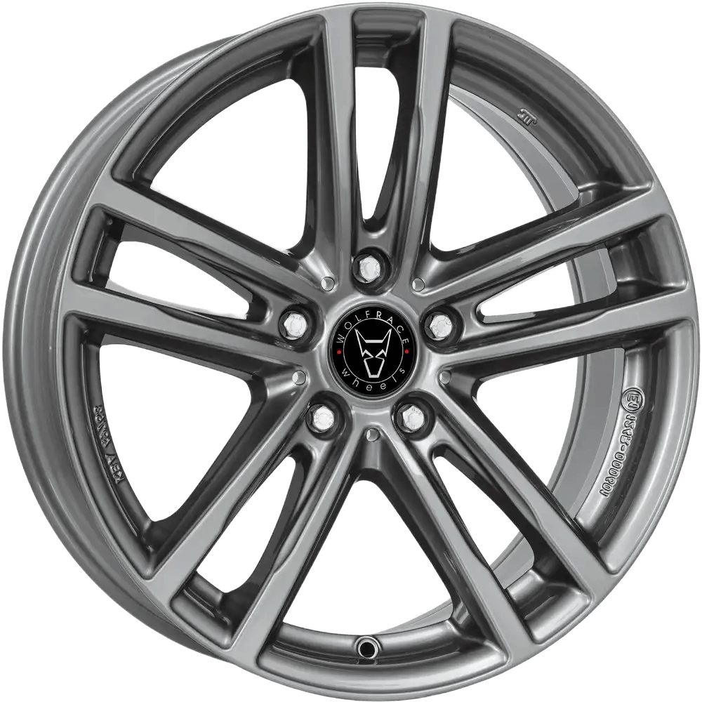 Wolfrace Eurosport Tuv X10 Alloy Wheel 18" x 7.5" ET51 Grey