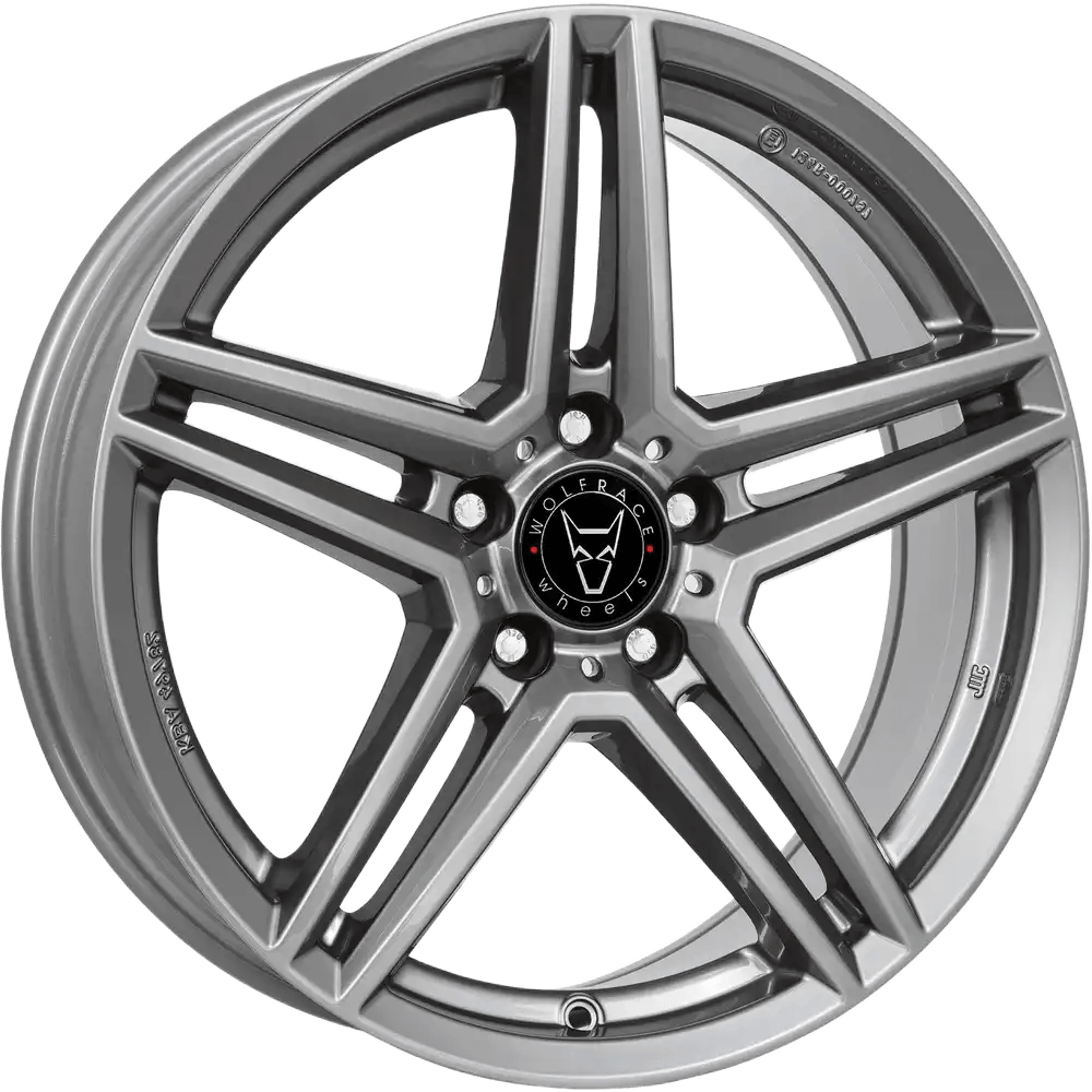 Wolfrace Eurosport Tuv M10 Alloy Wheel 17" x 8" ET48 Grey