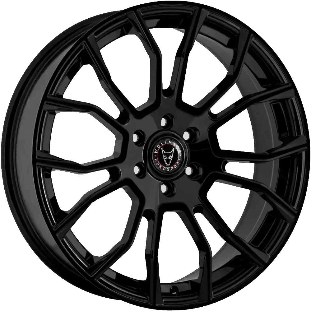 Wolfrace Eurosport Evoke X Alloy Wheel 18" x 7.5" ET40 Black