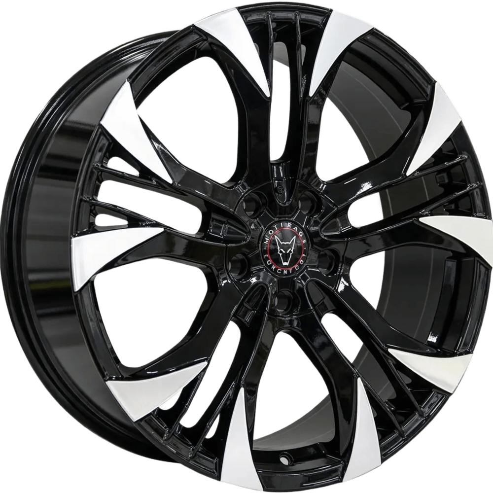 Wolfrace Eurosport Assassin Gt2 Alloy Wheel 17" x 7" ET38 Polished / Diamond Cut