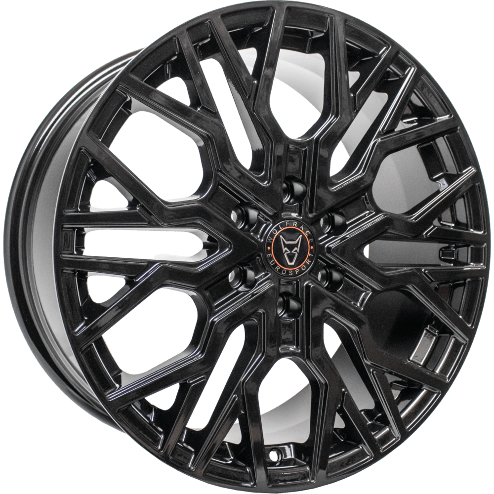Wolfrace Eurosport Munich Super 6 Alloy Wheel 18" x 7.5" ET40 Gloss Black