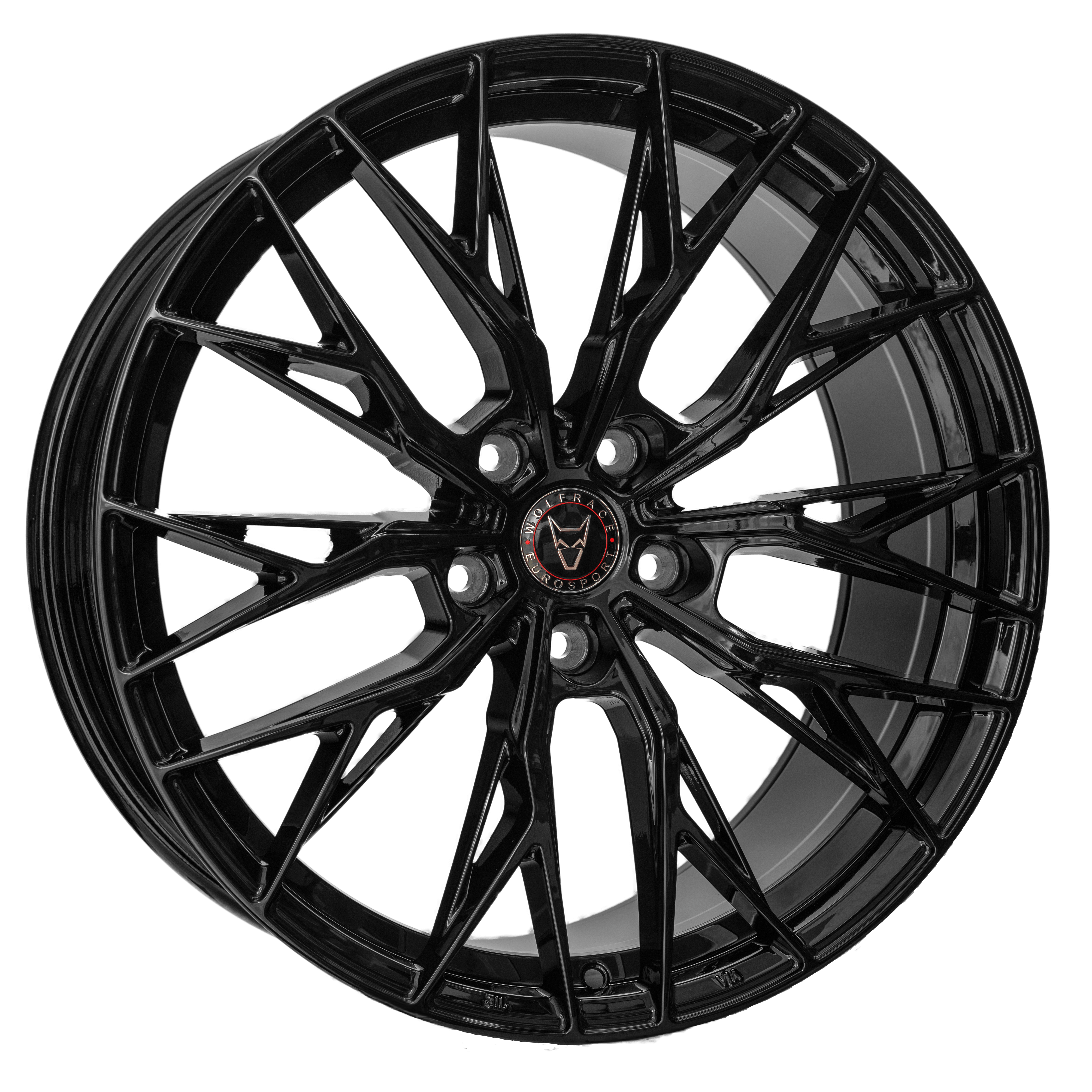 Wolfrace Eurosport Munich Road Edition Alloy Wheel 20" x 9" ET42 Gloss Black