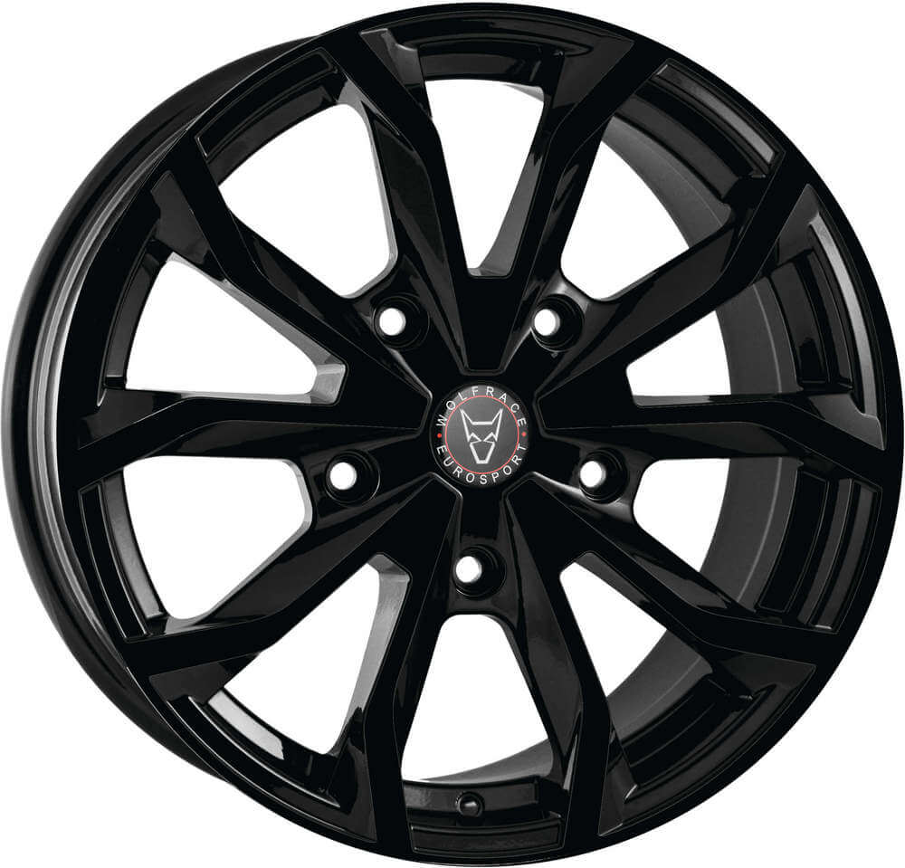 Wolfrace Eurosport Assassin TRS - Gloss Black alloy wheel