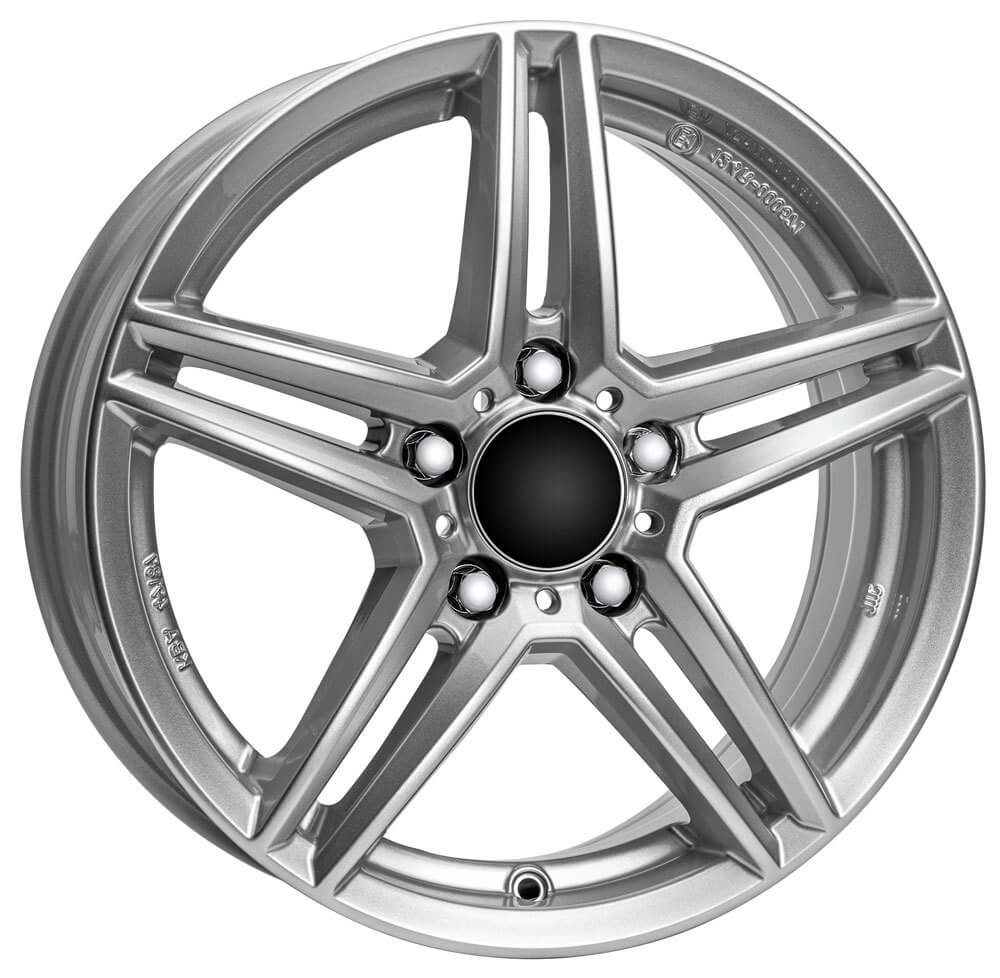 Wolfrace Eurosport M10X - Polar Silver alloy wheel