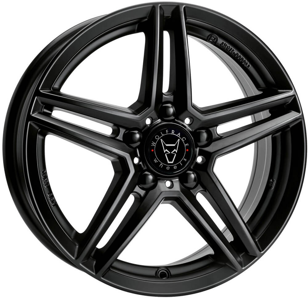 Wolfrace Eurosport M10X - Racing Black alloy wheel