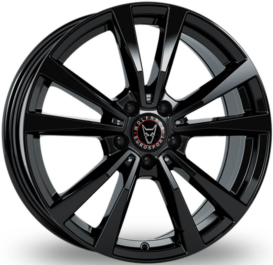 Wolfrace Eurosport M12X - Diamond Black alloy wheel