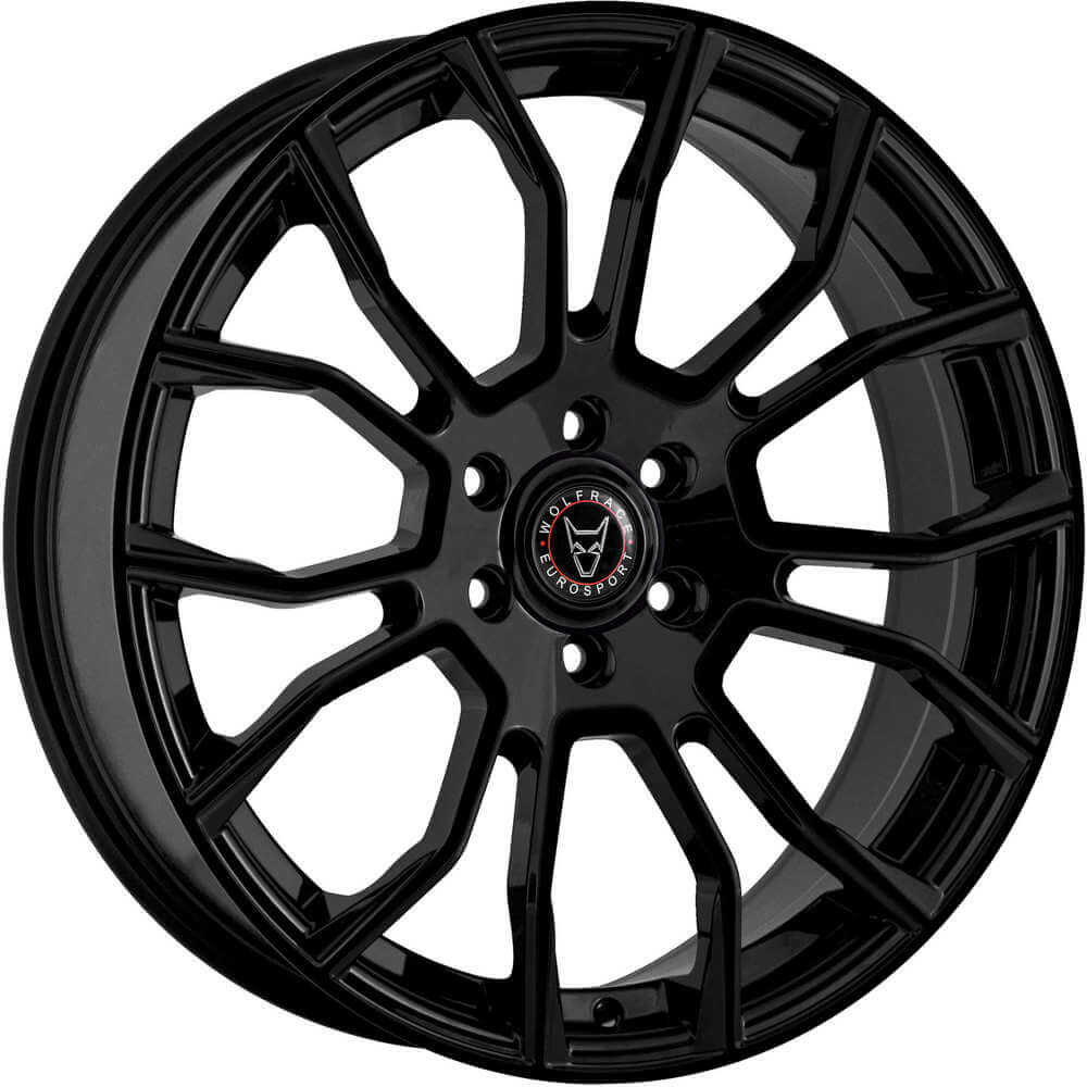 Wolfrace Eurosport Evoke X - Matt Black alloy wheel