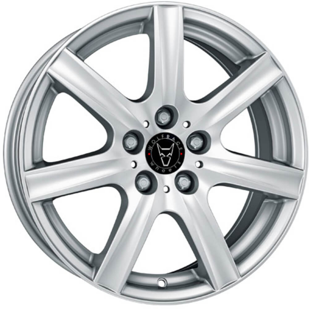 Wolfrace Eurosport Davos - Polar Silver alloy wheel