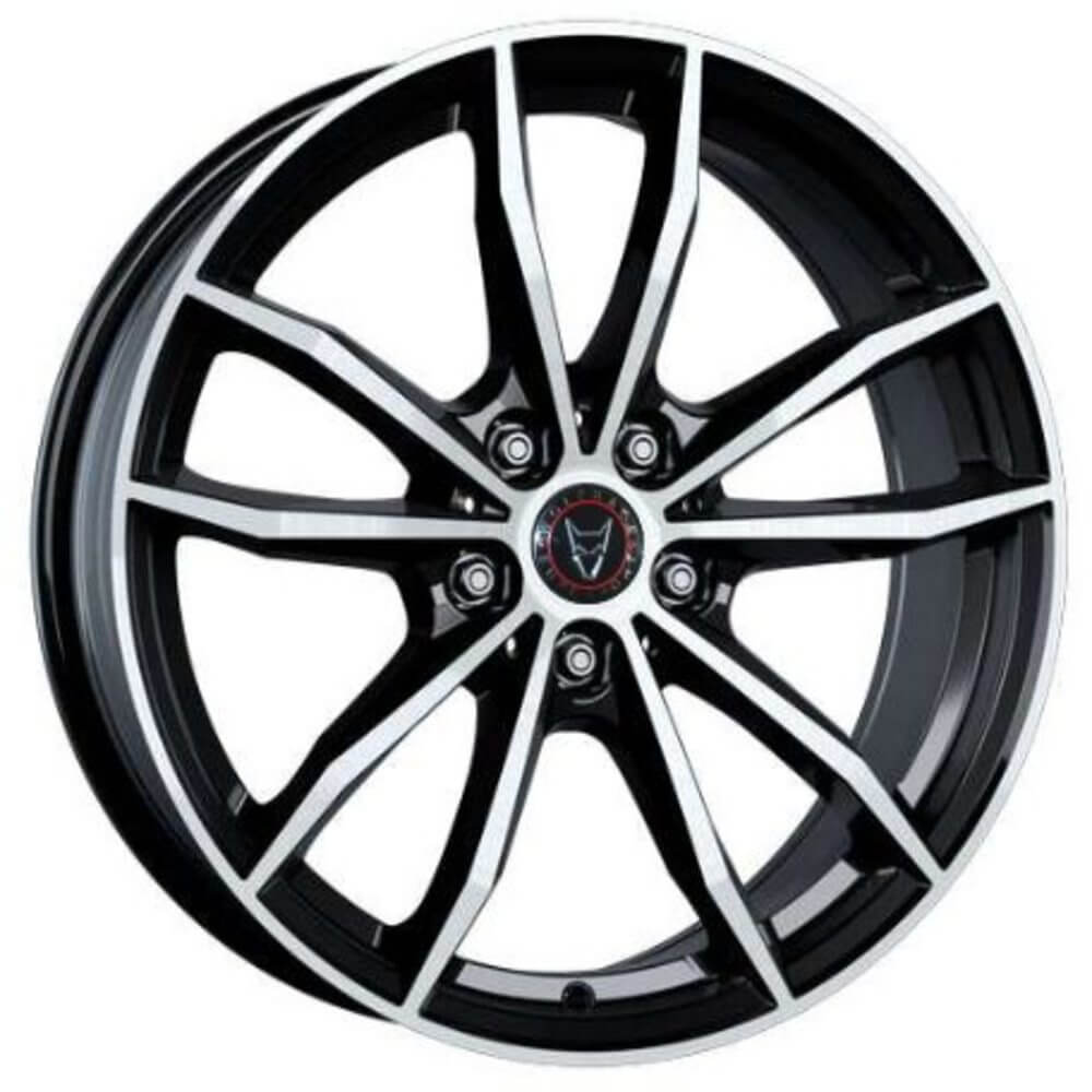 Wolfrace Eurosport X12 - Diamond Black Polished alloy wheel