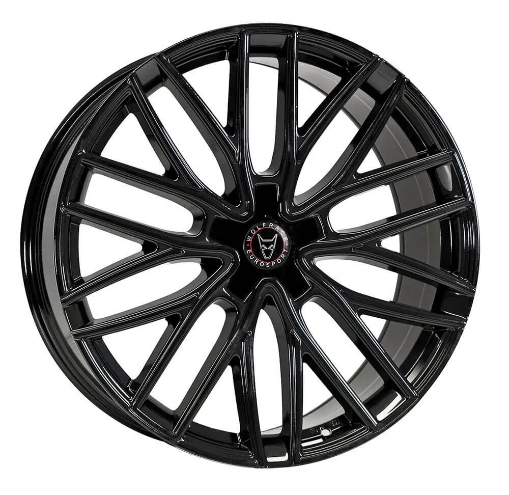Wolfrace Eurosport GTP - Gloss Black alloy wheel