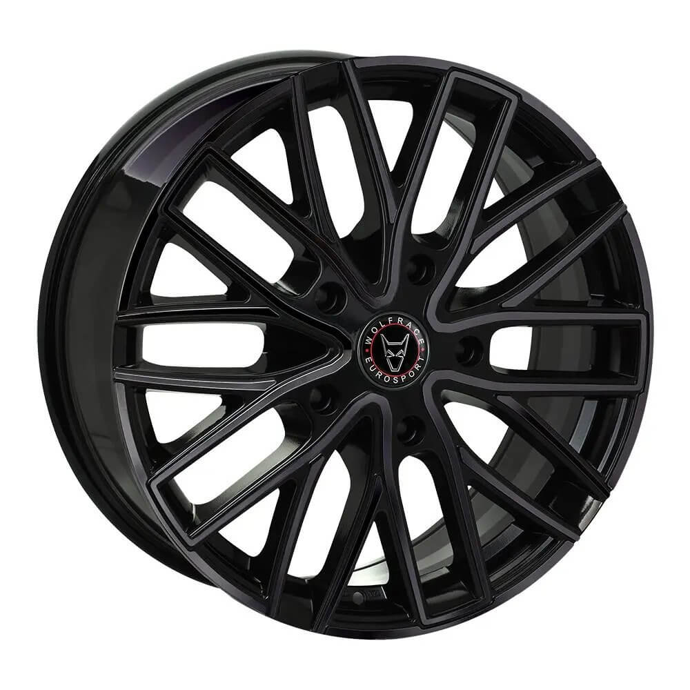 Wolfrace Eurosport GTR - Gloss Black alloy wheel
