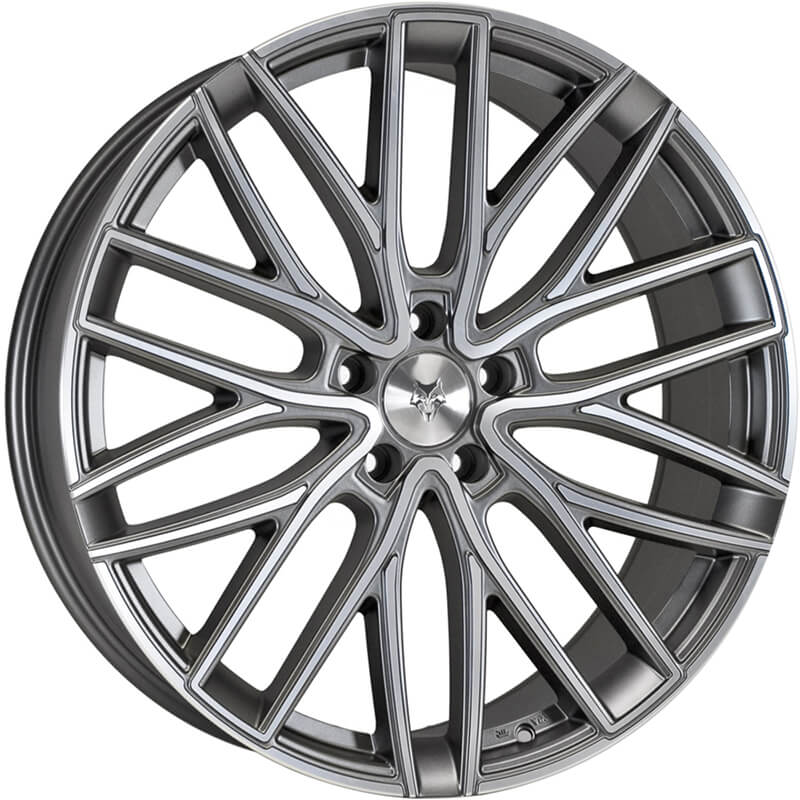 Wolfrace Eurosport GTR - Gunmetal Polished alloy wheel