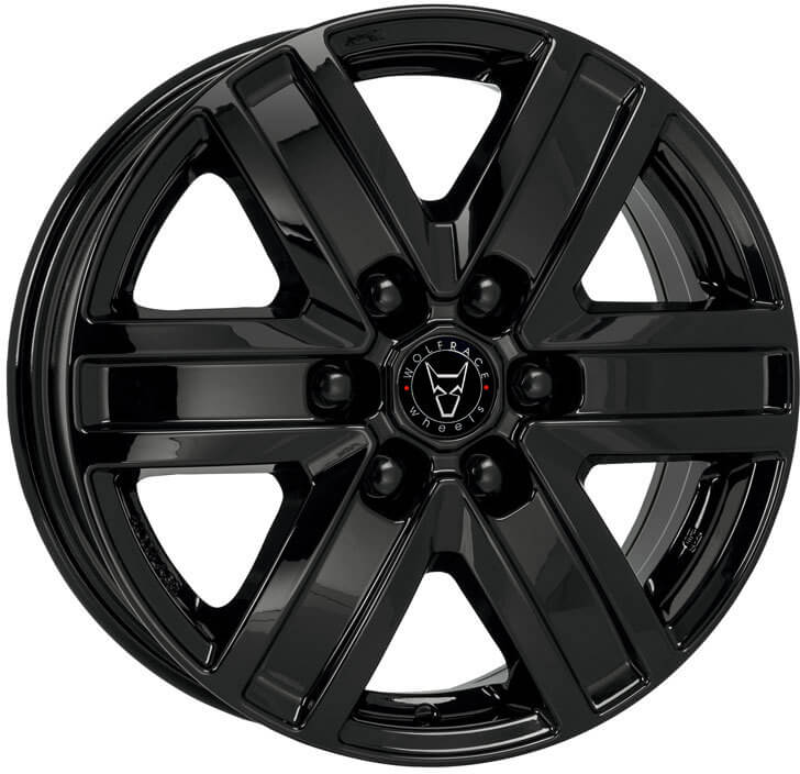 Wolfrace Eurosport Transporter - Diamond Black alloy wheel