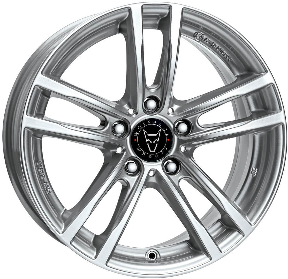 Wolfrace Eurosport X10X - Polar Silver alloy wheel