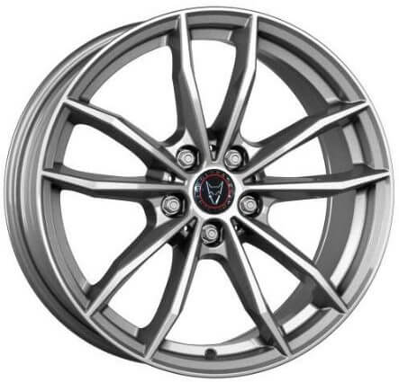 Wolfrace Eurosport X12 - Metal Grey alloy wheel