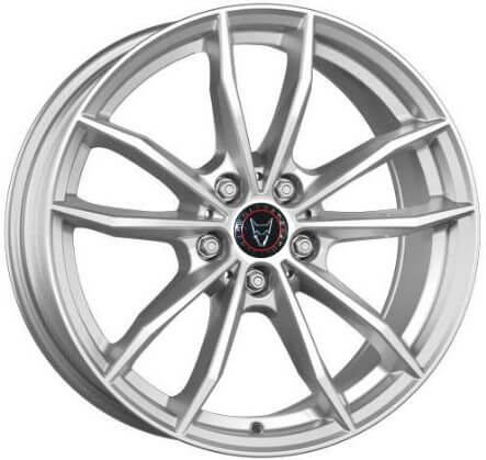 Wolfrace Eurosport X12X - Polar Silver alloy wheel
