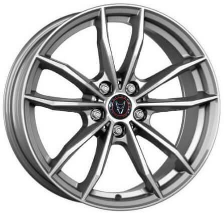 Wolfrace Eurosport X12X - Metal Grey alloy wheel