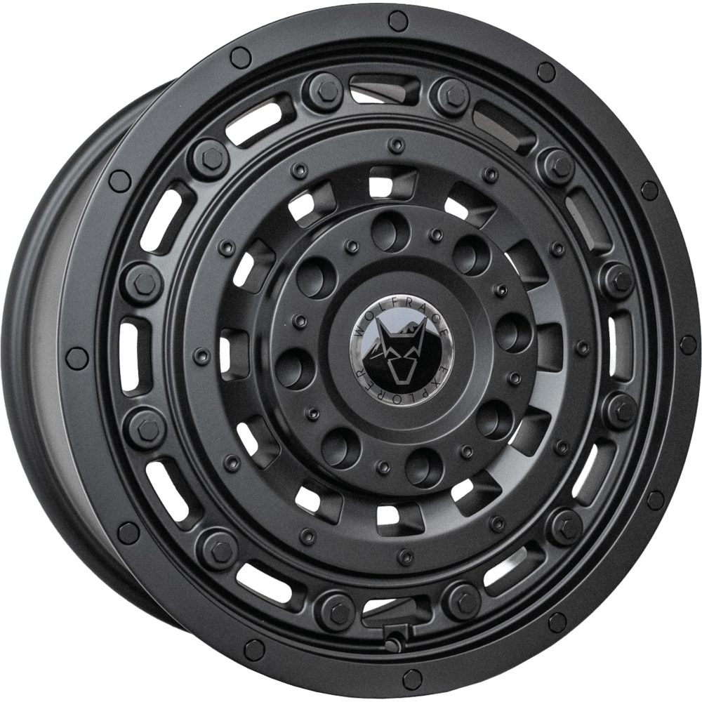 Wolfrace Explorer Overland 2 Alloy Wheel 16" x 7.5" ET45 Matt Black
