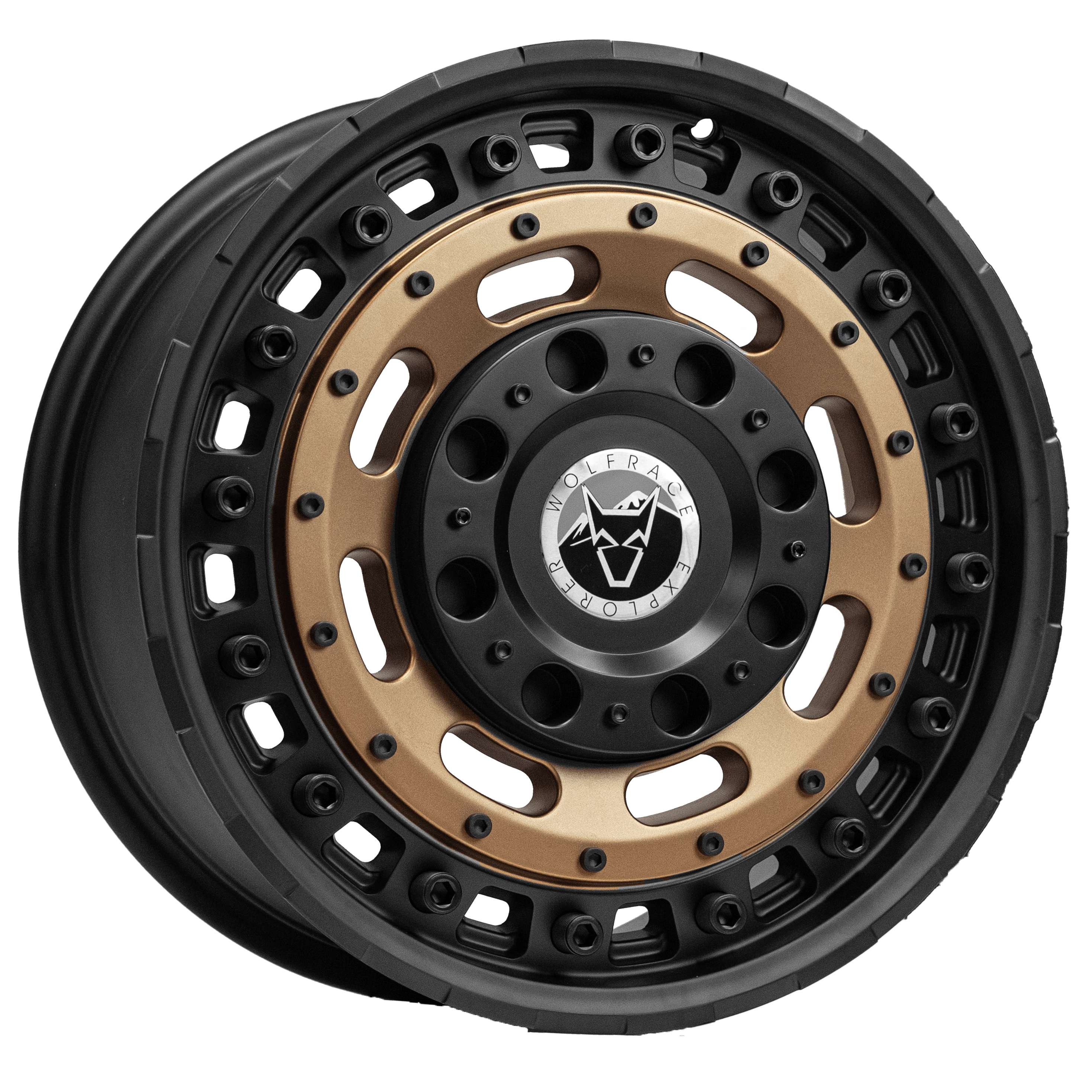 Wolfrace Explorer Slotmag Alloy Wheel 17" x 8" ET35 Bronze